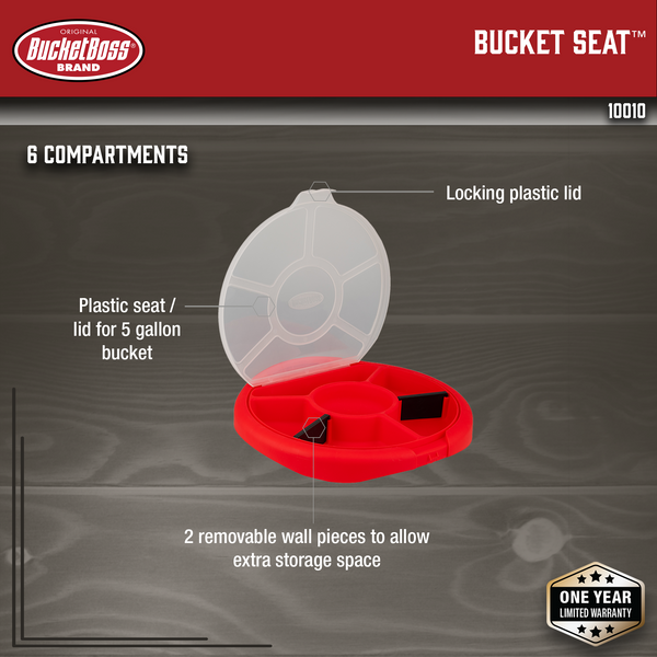 Personalized Tool Bucket Seat- 5 Gallon