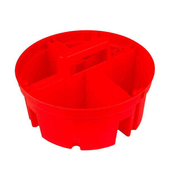 Bucket Red 5gal Round