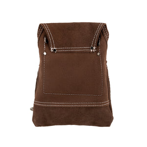 10 Pocket Suede Leather Pouch