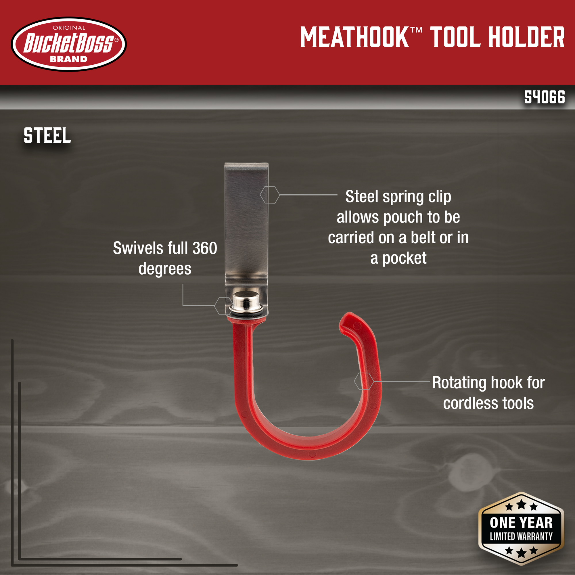 Meathook Tool Holder