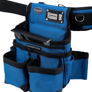 Royal Blue Framer's Tool Belt with Suspenders