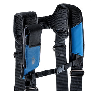 Royal Blue Framer's Tool Belt with Suspenders