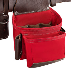 Red Leather Hybrid 19-Pocket Suspension Rig