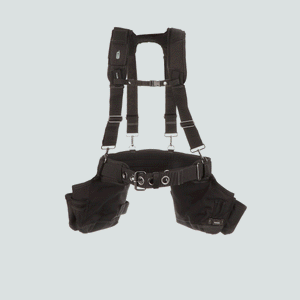 Ballistic Tool Belt with Suspenders
